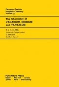 Cover: The Chemistry of Vanadium, Niobium and Tantalum - Elsevier
