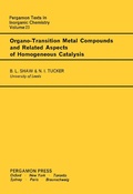 Cover: Organo-Transition Metal Compounds and Related Aspects of Homogeneous Catalysis - Elsevier