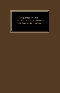 Enlarge image Cover: Progress in the Science and Technology of the Rare Earths - Elsevier