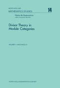 Cover: Divisor Theory in Module Categories - Elsevier
