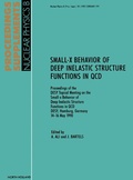 Cover: Small-X Behavior of Deep Inelastic Structure Functions in QCD - Elsevier