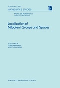 Cover: Localization of Nilpotent Groups and Spaces - Elsevier