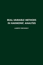 Cover: Real-Variable Methods in Harmonic Analysis - Academic Press