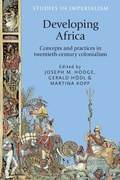 Cover: Developing Africa - Manchester University Press