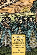 Cover: Verse and Voice in Byrd's Song Collections of 1588 and 1589 - De Gruyter