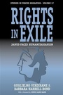 Cover: Rights in Exile - Berghahn Books