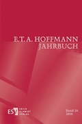 Cover: E.T.A. Hoffmann-Jahrbuch 2016 - Erich Schmidt Verlag
