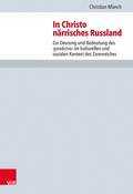 Cover: In Christo n&auml;rrisches Russland - Vandenhoeck & Ruprecht