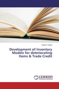 Cover: Development of Inventory Models for deteriorating Items & Trade Credit - LAP Lambert Academic Publishing