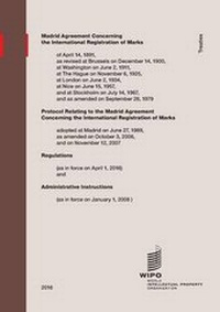 Abbildung von: Madrid Agreement Concerning the International Registration of Marks - World Intellectual Property Organization
