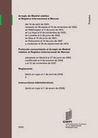 Abbildung von: Arreglo de Madrid Relativo Al Registro Internacional de Marcas - World Intellectual Property Organization