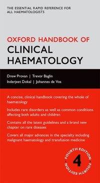 Enlarge image Cover: Oxford Handbook of Clinical Haematology - OUP eBook