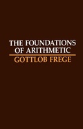 Cover: The Foundations of Arithmetic - Northwestern University Press
