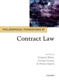 Bild: Philosophical Foundations of Contract Law - Oxford University Press
