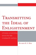 Cover: Transmitting the Ideal of Enlightenment - University Press of America