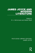 Cover: James Joyce and Modern Literature - Routledge