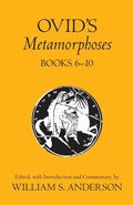 Cover: Ovid's Metamorphoses, Books 6-10 - University of Oklahoma Press