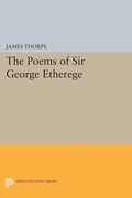 Cover: The Poems of Sir George Etherege - Princeton University Press