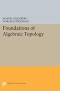 Cover: Foundations of Algebraic Topology - Princeton University Press