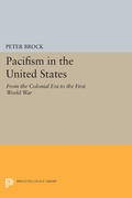 Cover: Pacifism in the United States - Princeton University Press