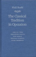 Cover: Classical Tradition in Operation - University of Toronto Press