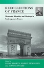 Cover: Recollections of France - Berghahn Books