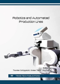 Enlarge image Cover: Robotics and Automated Production Lines - Trans Tech Publications Ltd