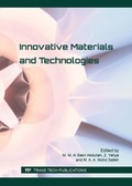 Cover: Innovative Materials and Technologies - Trans Tech Publications Ltd