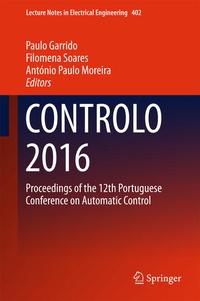Enlarge image Cover: CONTROLO 2016 - Springer