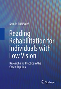 Abbildung von: Reading Rehabilitation for Individuals with Low Vision - Springer