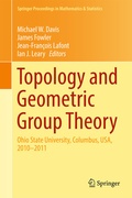 Cover: Topology and Geometric Group Theory - Springer