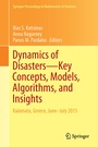 Cover: Dynamics of Disasters-Key Concepts, Models, Algorithms, and Insights - Springer