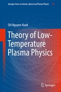 Cover: Theory of Low-Temperature Plasma Physics - Springer