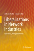 Cover: Liberalizations in Network Industries - Springer