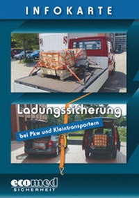 Abbildung von: Infokarte Ladungssicherung bei Pkw und Kleintransportern - ecomed Storck