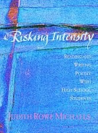 Enlarge image Cover: Risking Intensity - National Council of Teachers of English
