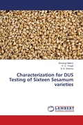 Cover: Characterization for DUS Testing of Sixteen Sesamum varieties - LAP Lambert Academic Publishing