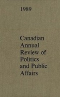 Cover: Canadian Annual Review of Politics and Public Affairs - University of Toronto Press