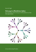 Cover: F&uuml;hrung im &ouml;ffentlichen Sektor - Universit&auml;tsverlag Potsdam