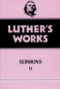 Cover: Luther's Works, Volume 52 - Augsburg Fortress