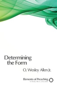 Enlarge image Cover: Determining the Form - Augsburg Fortress