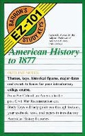 Cover: American History to 1877 - Barron's Educational Series Inc.,U.S.