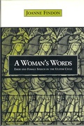 Cover: A Woman's Words - University of Toronto Press