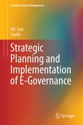 Cover: Strategic Planning and Implementation of E-Governance - Springer