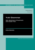 Cover: Yuki Grammar - University of California Press
