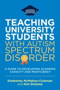 Cover: Teaching University Students with Autism Spectrum Disorder - Jessica Kingsley Publishers