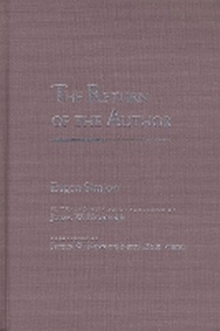 Enlarge image Cover: The Return of the Author - Northwestern University Press