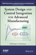 Cover: System Design and Control Integration for Advanced Manufacturing - Wiley