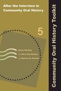 Cover: After the Interview in Community Oral History - Routledge