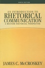 Cover: An Introduction to Rhetorical Communication - Routledge